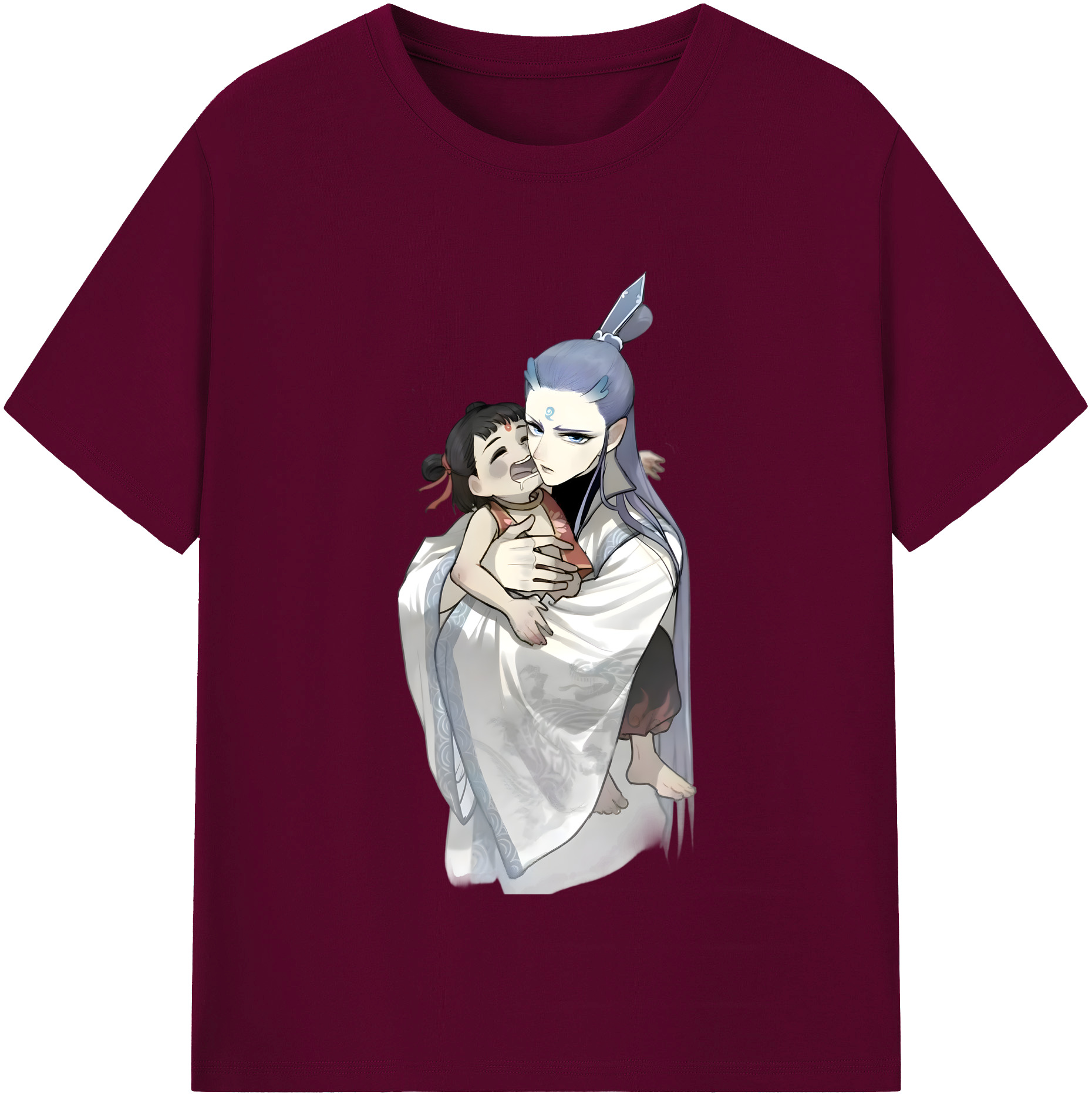 （画像用） Ne Zha 2 ナタ 魔童の大暴れ レディースカジュアルプリントTシャツ（綿100％）